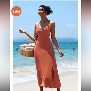 Blair halter top cutout dress